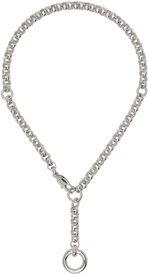 Silver Rina Necklace by Laura Lombardi on Sale.